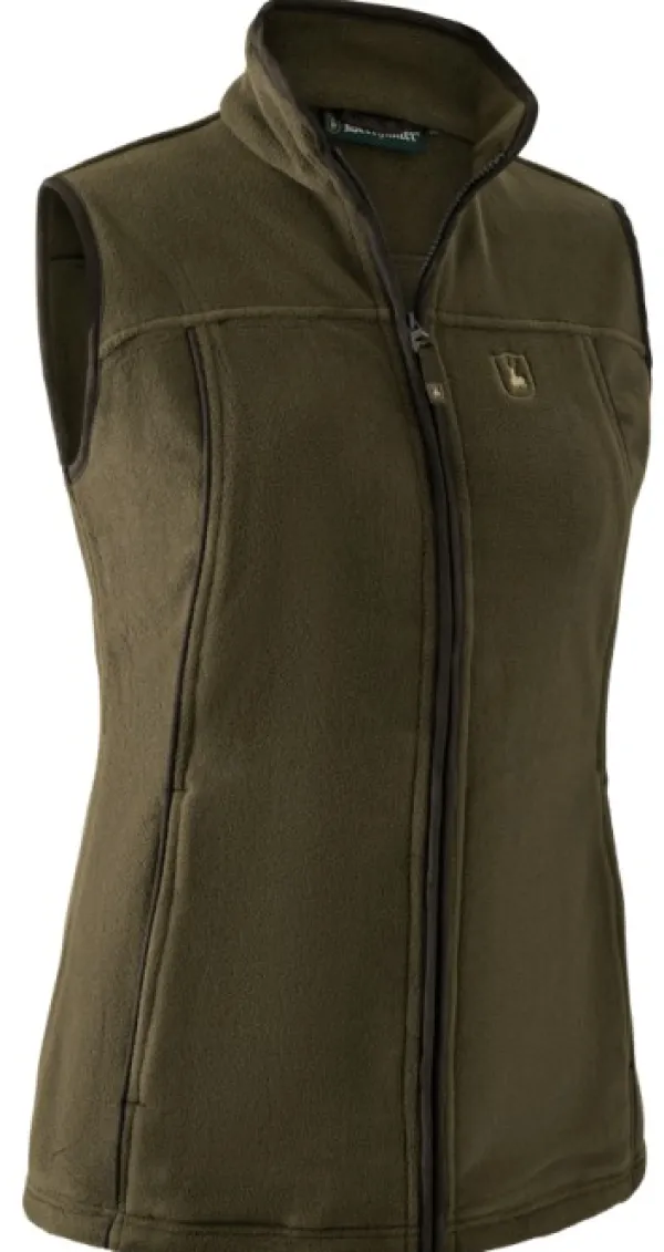 Deerhunter Lady Eagle Fleece Waistcoat naisten fleeceliivi, Tarmac Green| Liivit