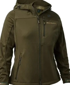 Deerhunter Metsästystakit/Softshell- Ja Tuulenpitävät Takit Metsälle^Lady Excape Softshell Jacket naisten metsästystakki, vihreä