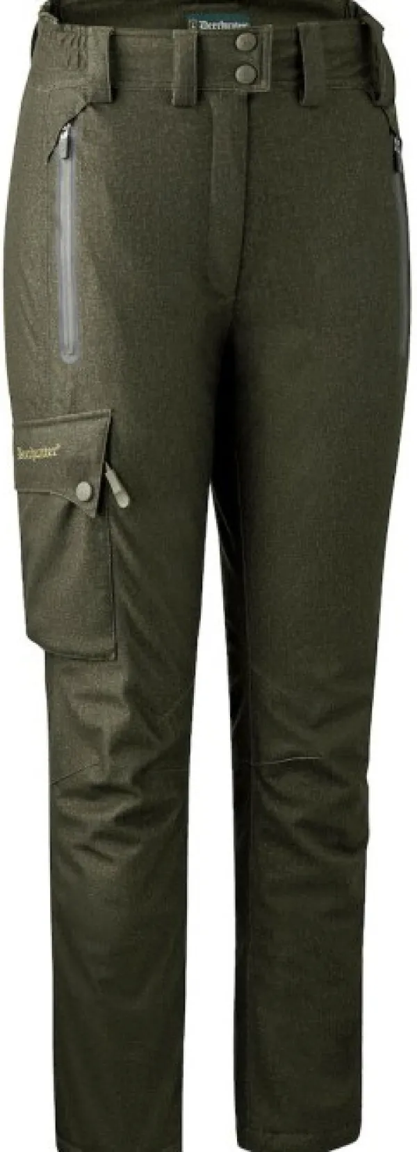 Deerhunter Lady Raven Winter Trousers naisten talvimetsästyshousut, Elmwood| Metsästyshousut/Topatut Metsästyshousut