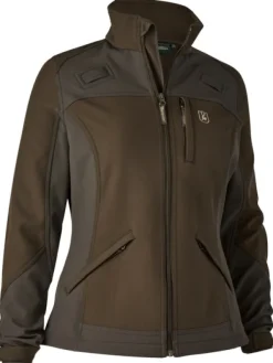 Deerhunter Lady Roja Softshell Jacket naisten takki, Fallen Leaf| Metsästystakit/Softshell- Ja Tuulenpitävät Takit Metsälle