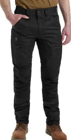 Deerhunter Rogaland Stretch Trousers joustavat ulkoiluhousut, musta| Retkeilyhousut
