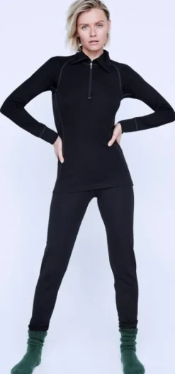 Devold Expedition Woman Long Johns Black| Kerrastohousut
