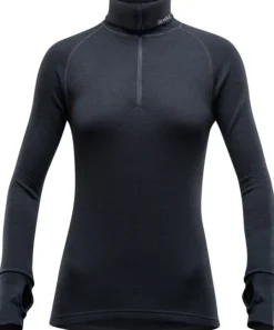 Devold Kerrastopaidat^Expedition Woman Zip Neck Black