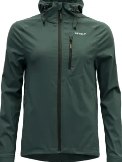 Devold Hupparit, Fleecet Ja Välipaidat^Herøy Woman Jacket naisten merinovillatakki, Woods