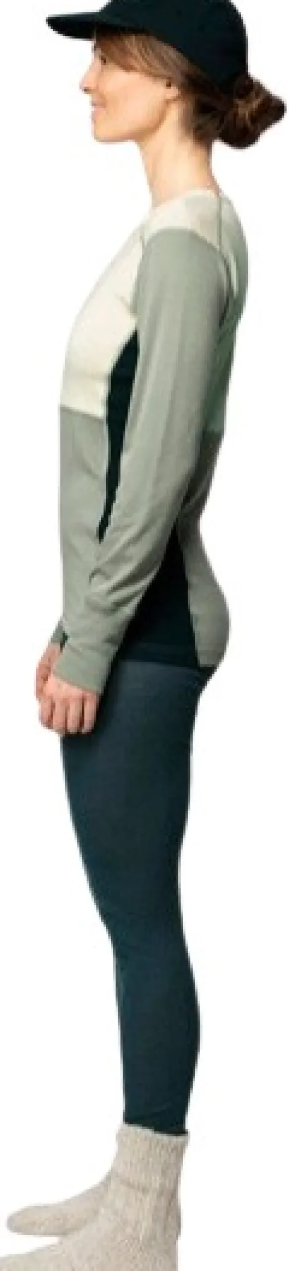 Devold Lauparen Merino 190 Shirt Woman Raw White/Fog/Ink| Kerrastopaidat