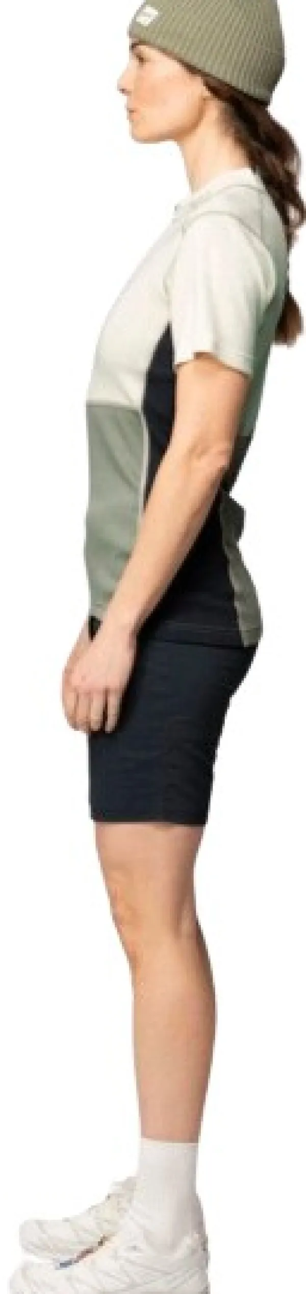 Devold Kerrastopaidat^Lauparen Merino 190 Zip Tee Woman Raw White/Fog/Ink