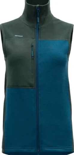 Devold Nibba Hiking Woman Vest naisten merinovillainen liivi, Woods| Makuupussit/Syys- Ja Talvimakuupussit
