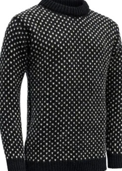 Devold Nordsjø Sweater Crew Neck Unisex Navy| Pitkähihaiset Paidat