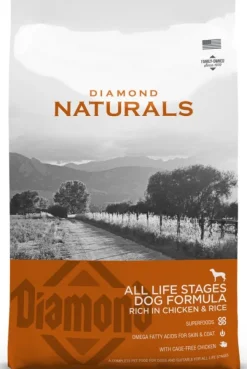 Diamond Naturals All Life Stage Chicken Rice koiran kuivaruoka, 15 kg| Koiran Kuivaruoka