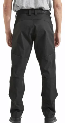 Didriksons Retkeilyhousut^Isac -tekniset ulkoiluhousut, unisex, musta