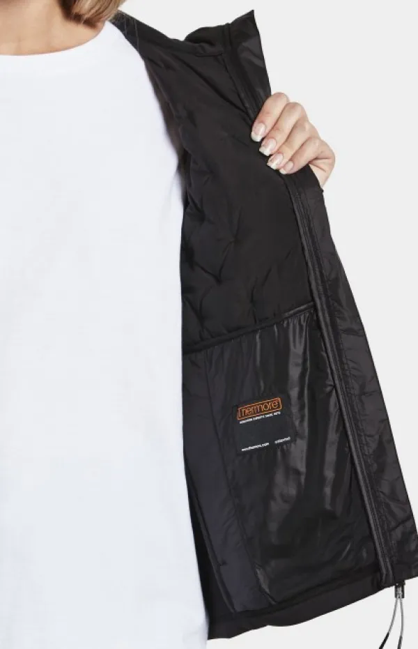 Didriksons Valda FZ naisten hupparitakki, musta| Hupparit, Fleecet Ja Välipaidat