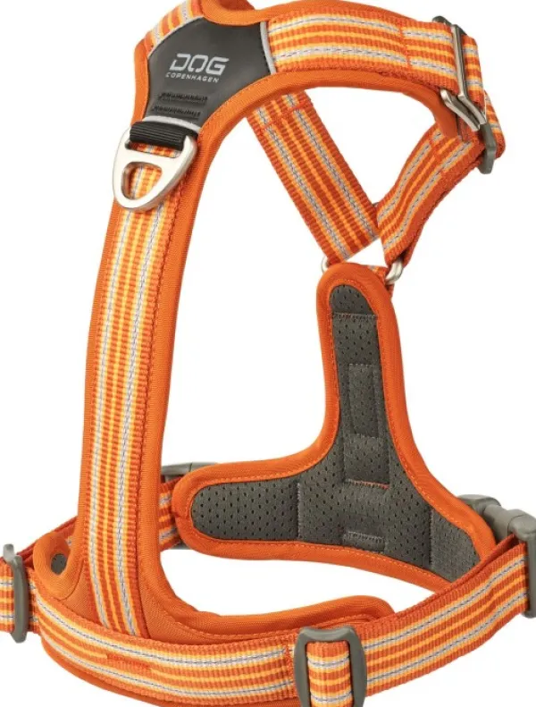 DOG Copenhagen Comfort Walk Air Harness koiran valjaat, XS, Orange Sun| Valjaat