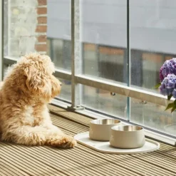 DOG Copenhagen Libra Placemat ruokakupin alusta, S, Cool Grey| Koirankupit