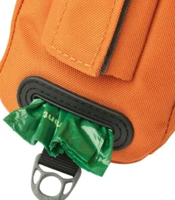 DOG Copenhagen Koiranomistajan Tarvikkeet^Pouch Organizer Leash Bag tarvikelaukku talutushihnaan, Orange Sun