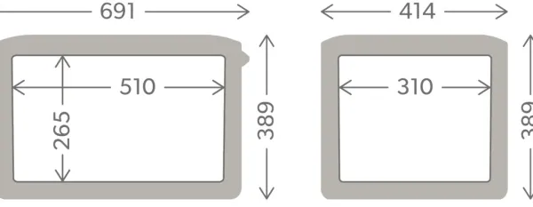 Dometic Kylmälaukut^Patrol Icebox kylmälaukku, 35L, vaaleanharmaa