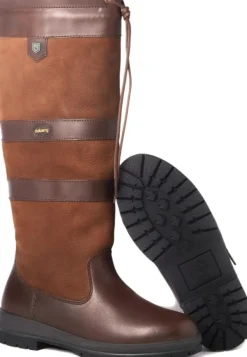 Dubarry Galway GTX Unisex vedenpitävä nahkasaapas, ruskea| Saappaat