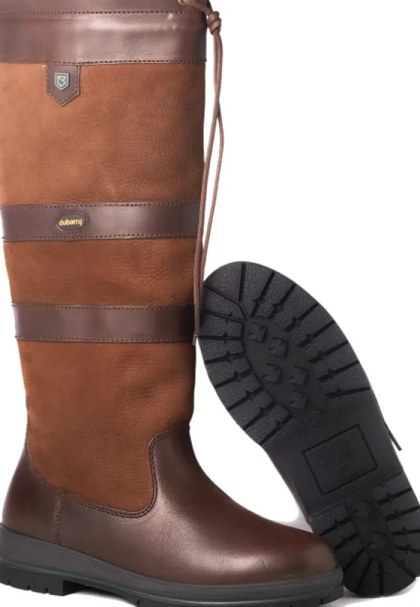 Dubarry Galway GTX Unisex vedenpitävä nahkasaapas, ruskea| Saappaat
