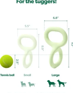 Earth Rated Aktivointilelut^Tug Toy koiranlelu, Large