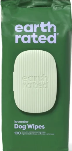 Earth Rated Turkinhoito^Wipes Lavender kosteuspyyhkeet, 100 kpl