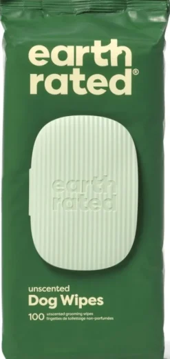Earth Rated Turkinhoito^Wipes Unscented kosteuspyyhkeet, 100 kpl