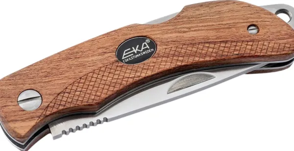 EKA Metsästyspuukot^Swede 8 Kääntöveitsi Puu
