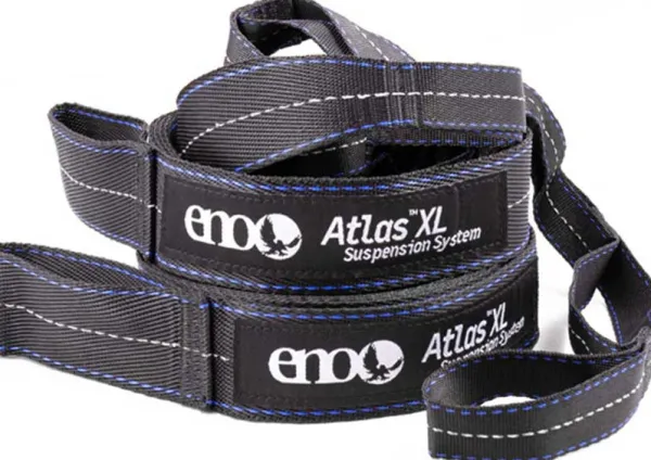 Eno Hammock Riippumatot^Eno Atlas XL Suspension System kiinnityshihna riippumatolle, musta