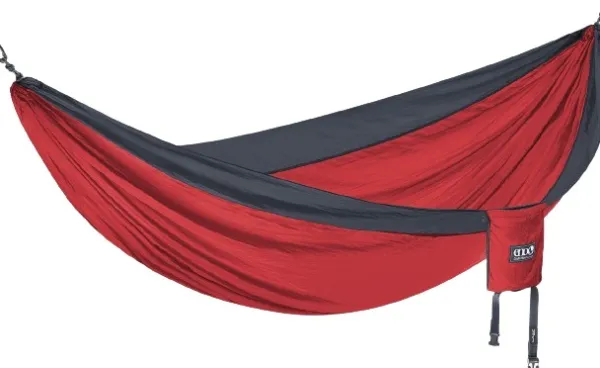 Eno Hammock Riippumatot^Eno DoubleNest Bluesign kahden hengen riippumatto, punainen/musta