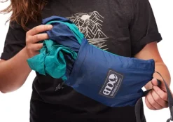 Eno Hammock Riippumatot^Eno DoubleNest Bluesign kahden hengen riippumatto, punainen/musta