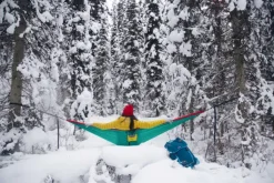 Eno Hammock Riippumatot^Eno DoubleNest Bluesign kahden hengen riippumatto, punainen/musta