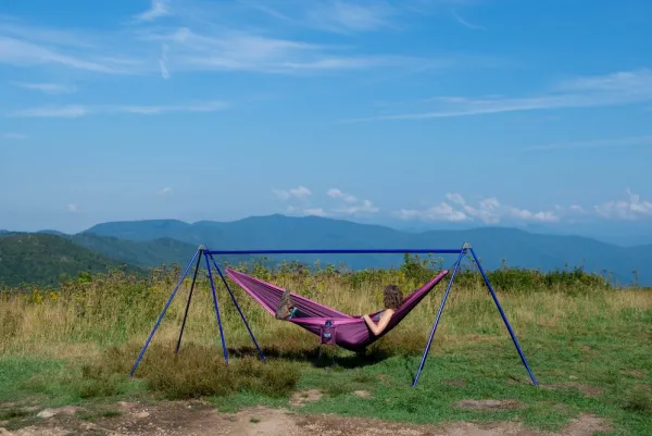 Eno Hammock Riippumatot^Eno DoubleNest Bluesign kahden hengen riippumatto, punainen/musta