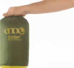 Eno Hammock Eno Ember UnderQuilt lämmin alushuopa, vihreä| Riippumatot