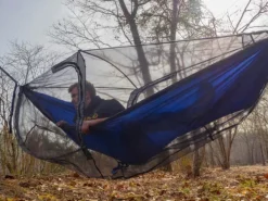 Eno Hammock Eno Guardian DX hyttysverkko riippumatolle, tummanharmaa| Riippumatot