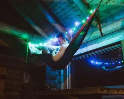 Eno Hammock Twilights Camp Lights Grey| Riippumatot