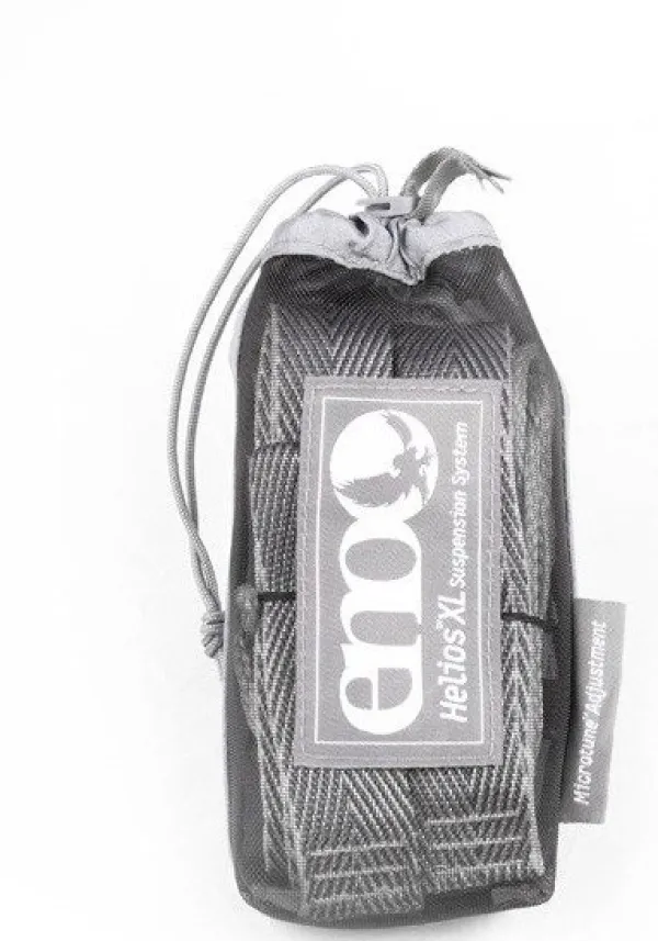 Eno Hammock Eno Helios XL Ultralight Suspension System kiinnitysjärjestelmä riippumatolle, harmaa, 4,08 m| Riippumatot