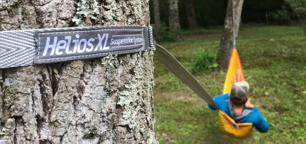 Eno Hammock Eno Helios XL Ultralight Suspension System kiinnitysjärjestelmä riippumatolle, harmaa, 4,08 m| Riippumatot