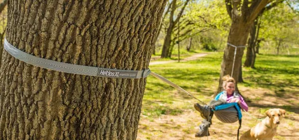Eno Hammock Eno Helios XL Ultralight Suspension System kiinnitysjärjestelmä riippumatolle, harmaa, 4,08 m| Riippumatot