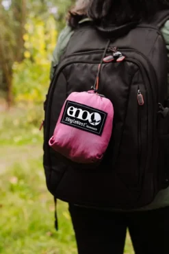 Eno Hammock Eno SingleNest Bluesign yhden hengen riippumatto, vaaleanvihreä/oliivi| Riippumatot