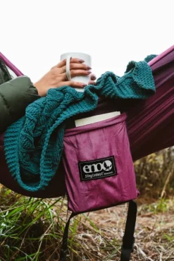 Eno Hammock Riippumatot^Eno SingleNest Bluesign yhden hengen riippumatto, musta/tummanharmaa