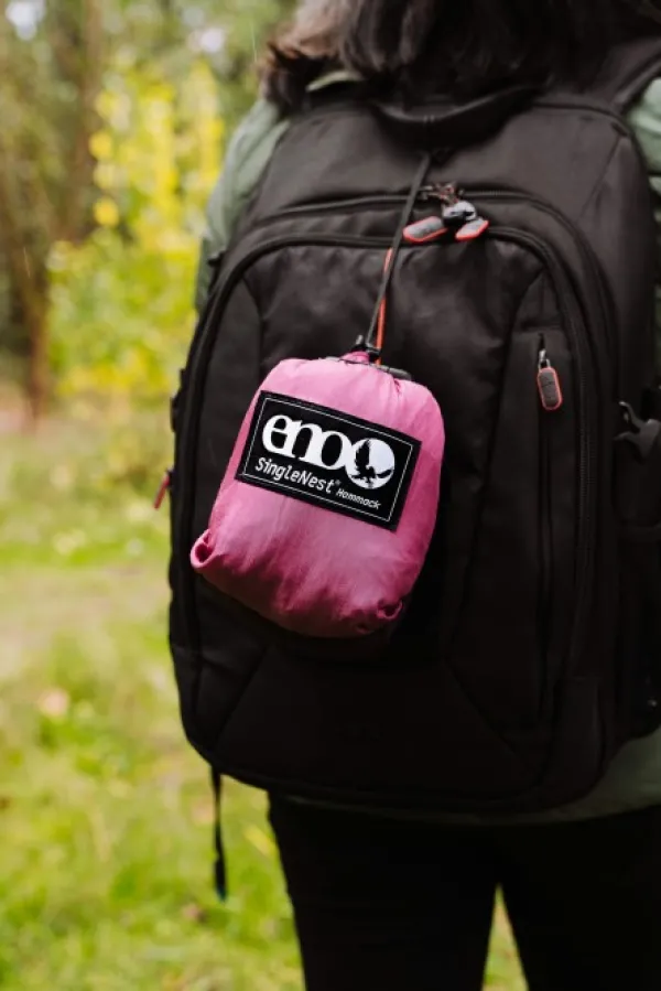 Eno Hammock Riippumatot^Eno SingleNest Bluesign yhden hengen riippumatto, petrooli/sininen