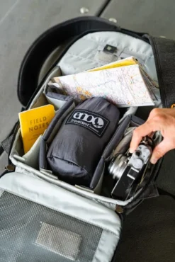 Eno Hammock Eno TravelNest Hammock + Straps Combo riippumatto ja kiinnitysjärjestelmä, petrooli| Riippumatot