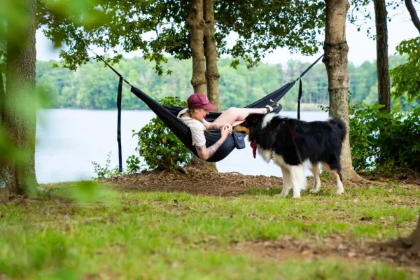 Eno Hammock Eno TravelNest Hammock + Straps Combo riippumatto ja kiinnitysjärjestelmä, vihreä| Riippumatot