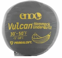 Eno Hammock Riippumatot^Eno Vulcan UnderQuilt riippumaton alushuopa, harmaa