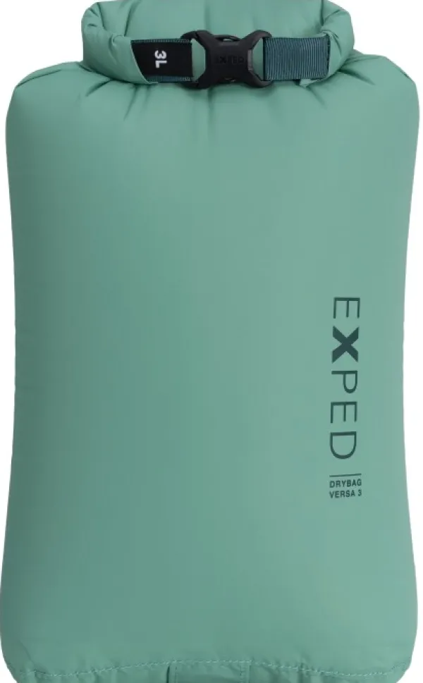 Exped Drybag Versa 3 kuivapussi, Sage| Kuiva- Ja Pakkauspussit