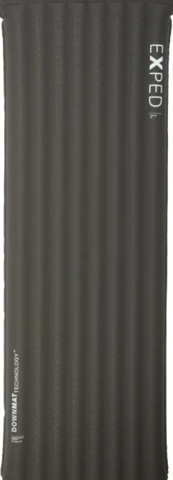 Exped Makuualustat/Makuualustat Alle -10 Asteeseen^Dura 8R L Wide -40 °C Downmat untuvaeristeinen makuualusta, Charcoal