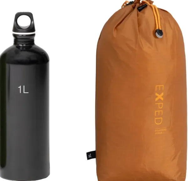Exped Kuiva- Ja Pakkauspussit^Stuffbag Versa 3 pakkauspussi, Gold
