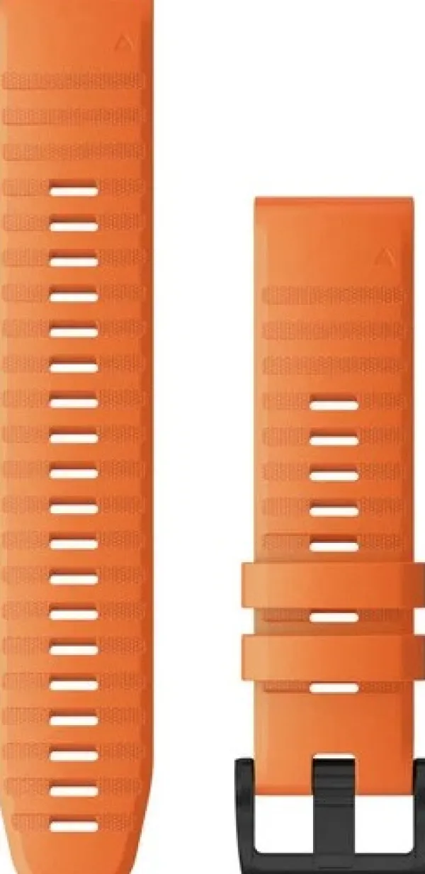 Garmin Tarvikkeet^Fenix 6 QuickFit 22mm Watch Band Ember Orange Silicone