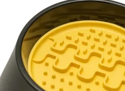 Fiboo Lollipop Mini ruokamatto, 13 cm, keltainen| Aktivointilelut