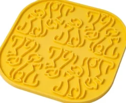 Fiboo Lollipop ruokamatto, 19 cm, keltainen| Aktivointilelut