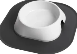 Fiboo ruokakulhomatto, 32 x 32 cm, tummanharmaa| Koirankupit