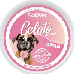 Fidovet Makupalat^koirien jäätelö Gelato vanilja 40g